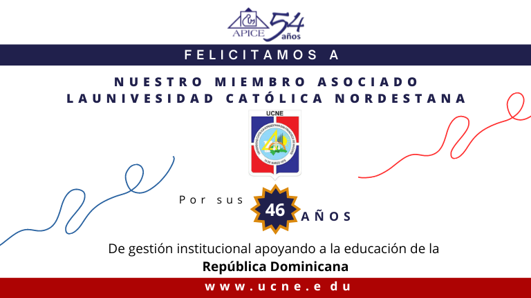 Aniversario 46 Universidad Nordestana. República Dominicana. Crédito Educativo. Maestrías.